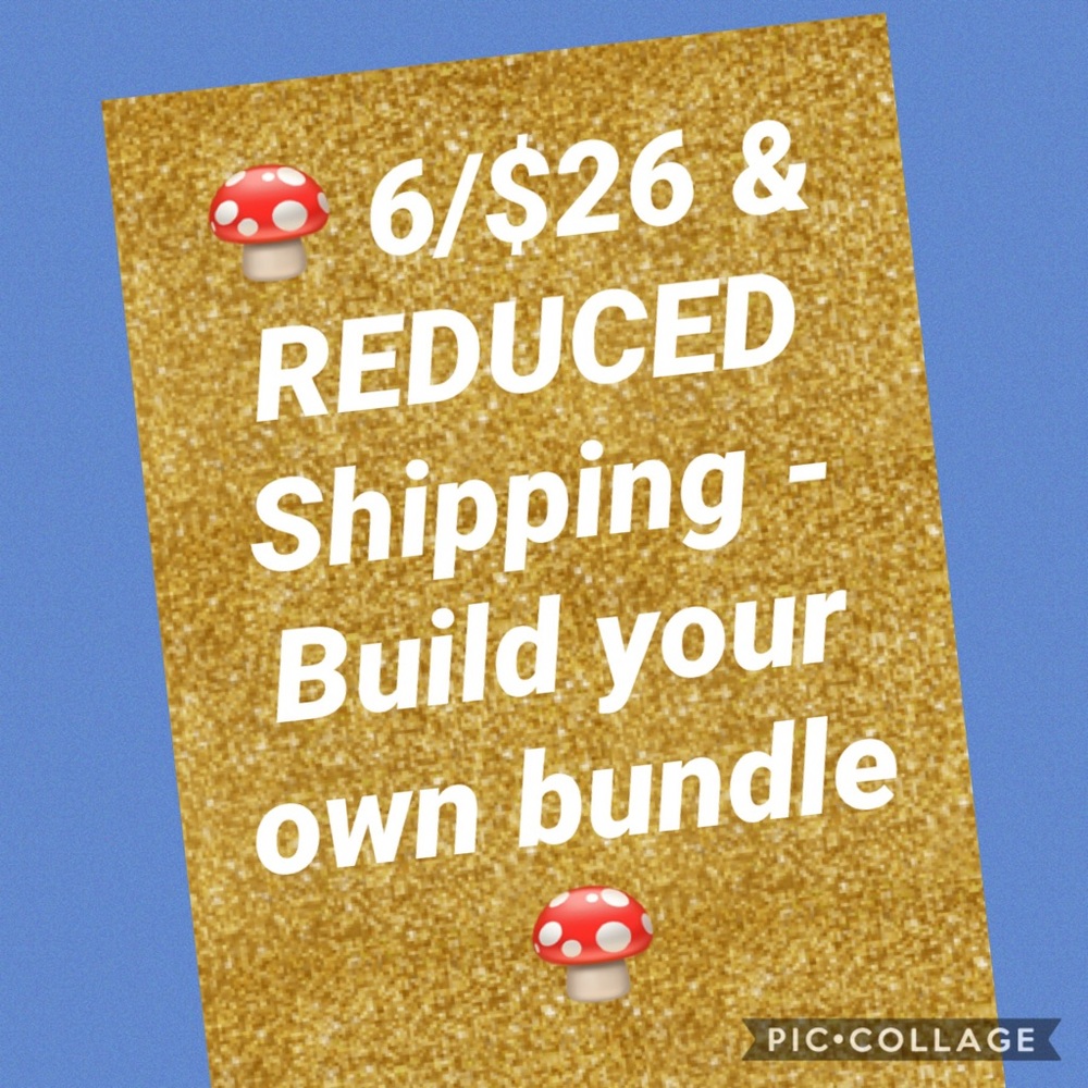 🍄6/$26 & reduced shipping 🍄